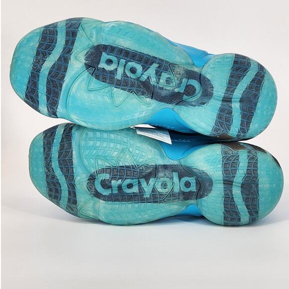 Adidas D.O.N. Issue 2 Crayola Signal Cyan Sky Blue Sneakers – NWT Size 7.5 - Picture 5 of 11